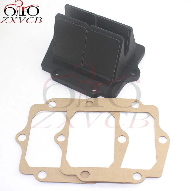 Для KX250 1987-2004 KX 250 двигатель мотоцикла цилиндр тростниковый каркас клапанная