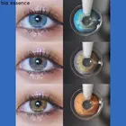 2 шт. (1 пара) контактные линзы синие цветные линзы для глаз русская серия контактные линзы ежегодная Мода контактная косметика для глаз