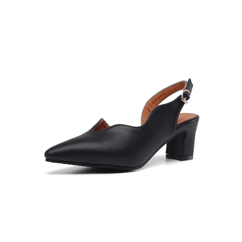 Женские туфли на высоком каблуке туфли-лодочки с острым носком Тонкие толстом