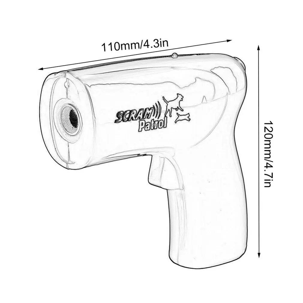 

Ultrasonic displacing dog repeller chaser cat stop bark control device pet repel pests and rodents cat trainer stopping laser