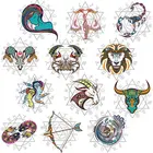 Скорпион олень лошадь передачи тепла для костюмы гладить на животных жару для одежды с аппликацией в виде термо-Стикеры для одежды для DIY Футболка