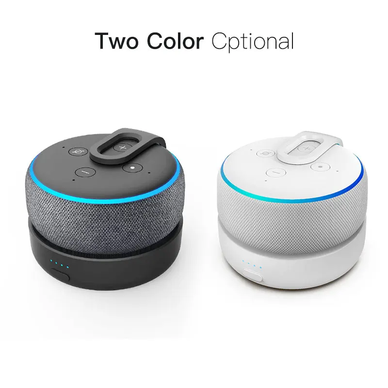 GGMM D3 батарея база для Amazon Alexa Echo Dot 3rd Gen держатель динамика крепление зарядное