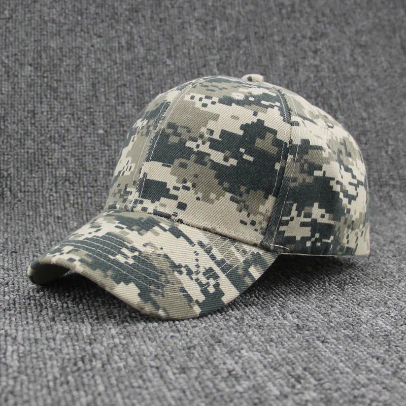 

ACU Digital Men Baseball Caps Army Tactical Camouflage Cap Outdoor Jungle Hunting Snapback Hat For Women Bone Dad Hat