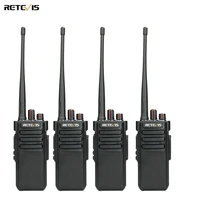 retevis rt29 walkie talkie 4pcs powerful handy uhf or vhf ip67 waterproof two way radio comunicador for farm factory warehouse