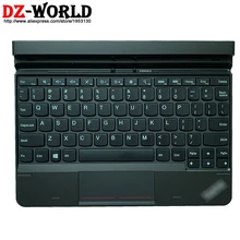 Ella 2 US English New Original Base Docking 2-in-1 Tablet Expansion Keyboard For Lenovo Thinkpad 10 Tablet 03X9077