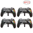 4 шт., воздушные шары из алюминиевой фольги для видеоигвечерние