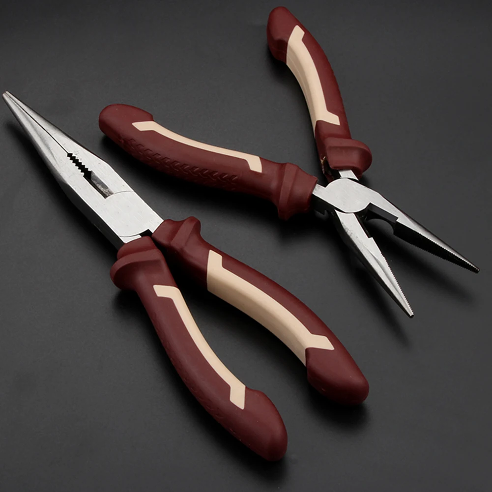 

6 Inch Multifunctional Needle Nose Wire Stripper Pliers Cable Wire Crimping Stripping Cutter Electrician Cutting Hand Tools