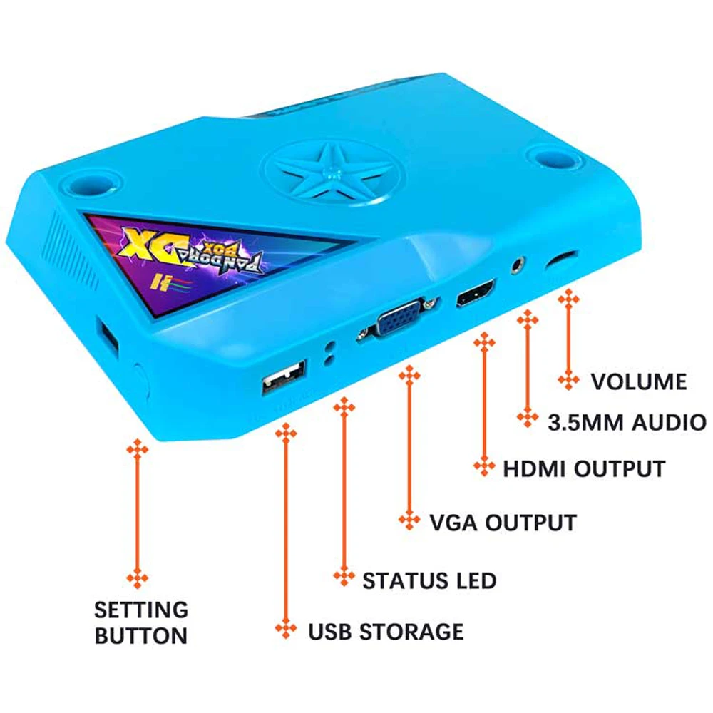 

3000 in 1 pandora box DX jamma arcade multi game board pcb multi-game card HDMI VGA output