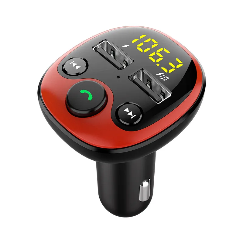 Bluetooth универсальное автомобильное зарядное устройство светодиодный Doble usb порты