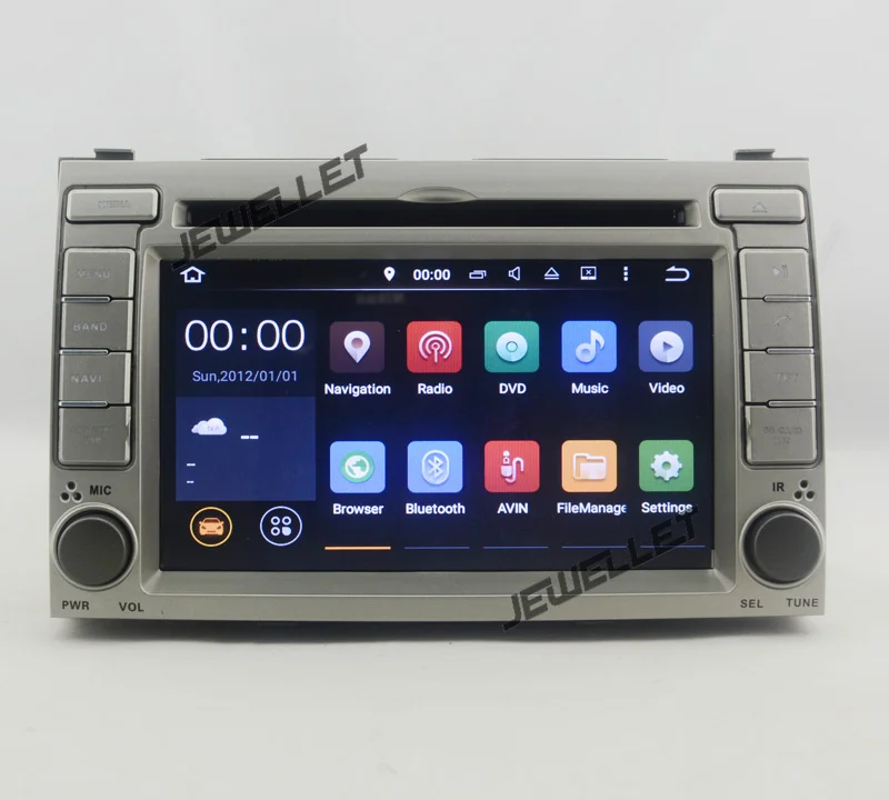 Восьмиядерный ips экран Android 9 0 автомобильный DVD gps Радио Навигация для hyundai i20 2008 2012