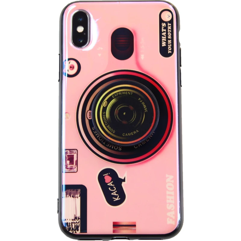 Ретро Камера чехол для Huawei Honor 8x7x10 9 9i 20i V9 V10 V20 играть 8C Мягкий ТПУ покрытие чехла