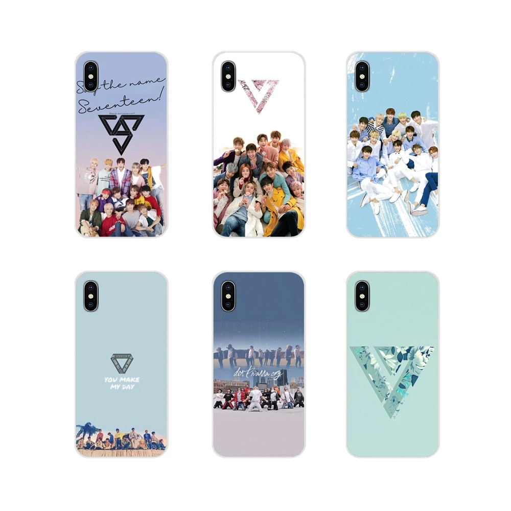Силиконовый чехол для телефона kpop Seventeen Korean group boy Oneplus 3T 5T 6T Nokia 2 3 5 6 8 9 230 3310 1 7 Plus 2017