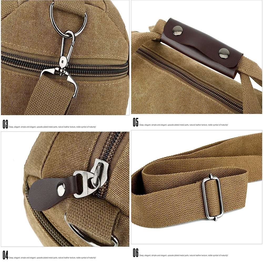 Sports Bag Durable Multifunction Handbag Men Canvas Training Gym Bag Women Fitness Outdoor Sporting for Men&women Training Bags