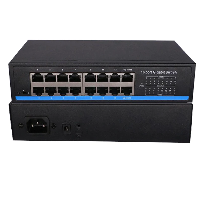 10/100/1000M 16 портов гигабитный коммутатор полнодуплексные гигабитные Ethernet
