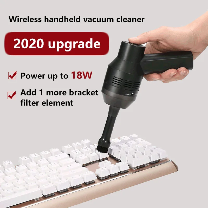 

8W Portable Mini Handheld USB Keyboard Vacuum Cleaner Computer Dust Blower Duster For Laptop Desktop PC Computer Cleaner