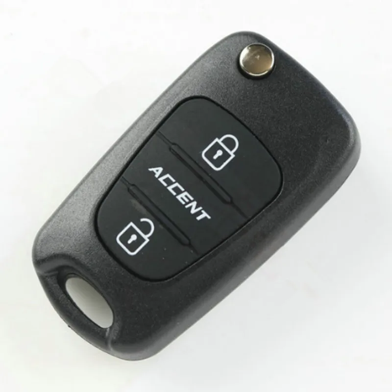 Складной чехол DAKATU для дистанционного ключа с 3 кнопками подходит Hyundai Accent|Ключ от