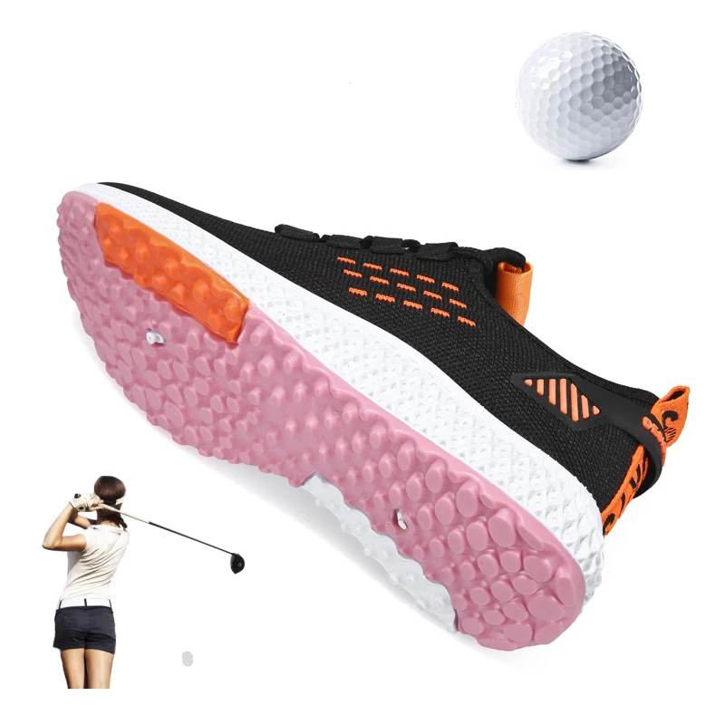 Женская обувь для гольфа нескользящие спортивные Прогулочные кроссовки