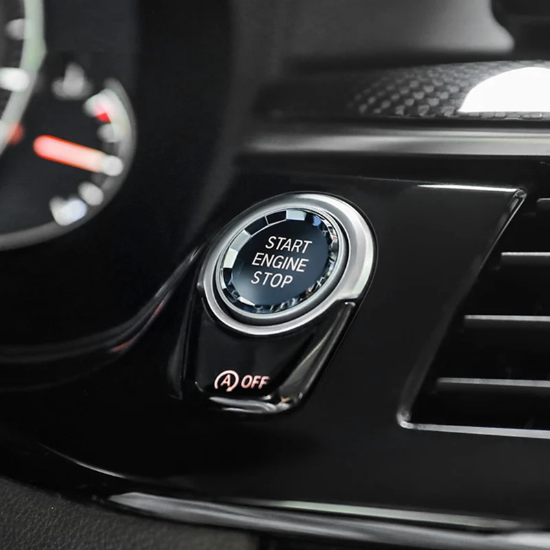 Автомобильная кнопка запуска декоративная крышка для интерьера автомобиля