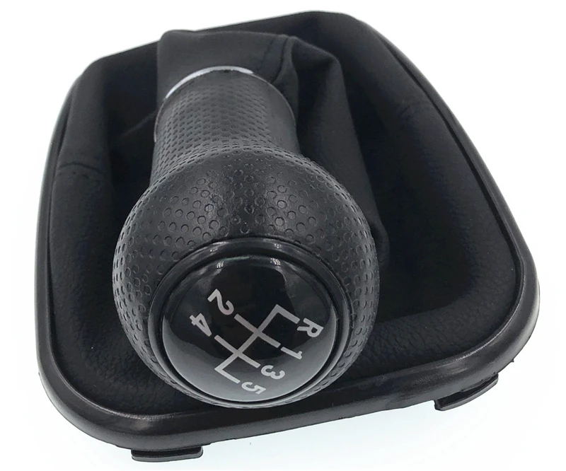 Новый 5 скоростей черный ручка переключения рулевого механизма автомобиля рычаг