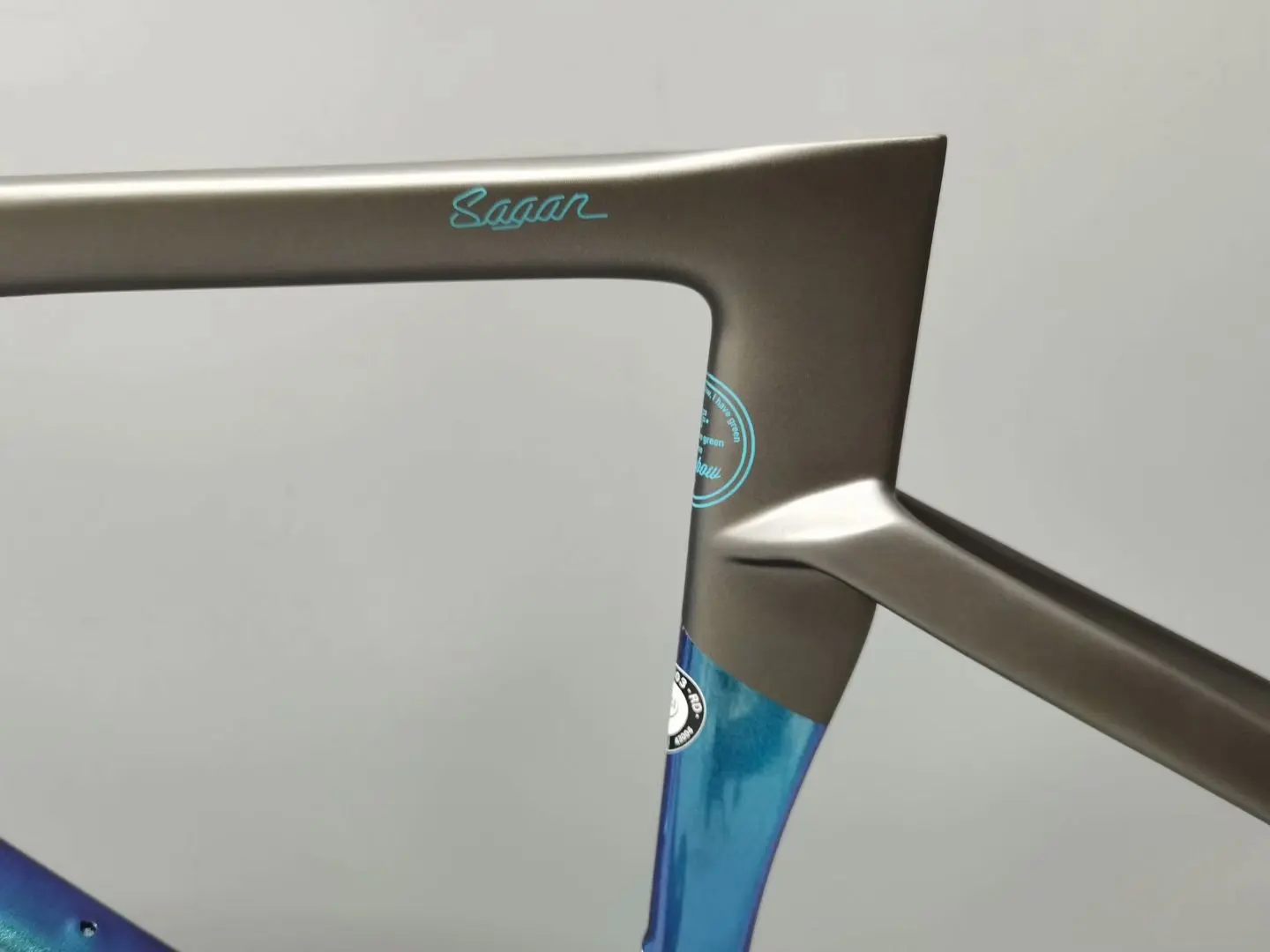 

Cadre de vélo de route en fibre de carbone T1000 700C peinture caméléon, ultraléger, 960 g, pour UD Di2, supports de freins à di