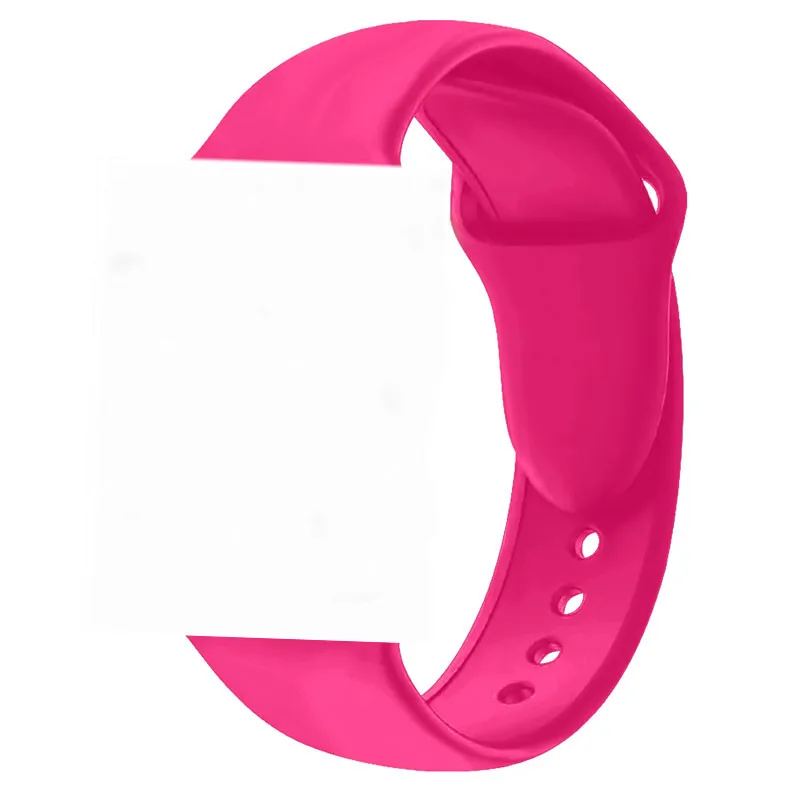 Силиконовый спортивный ремешок для iWatch 5, 40 мм, 44 мм, цветной мягкий браслет, ремешок для Apple Watch, 42 мм, 38 мм, 1, 2, 3, 4, аксессуары