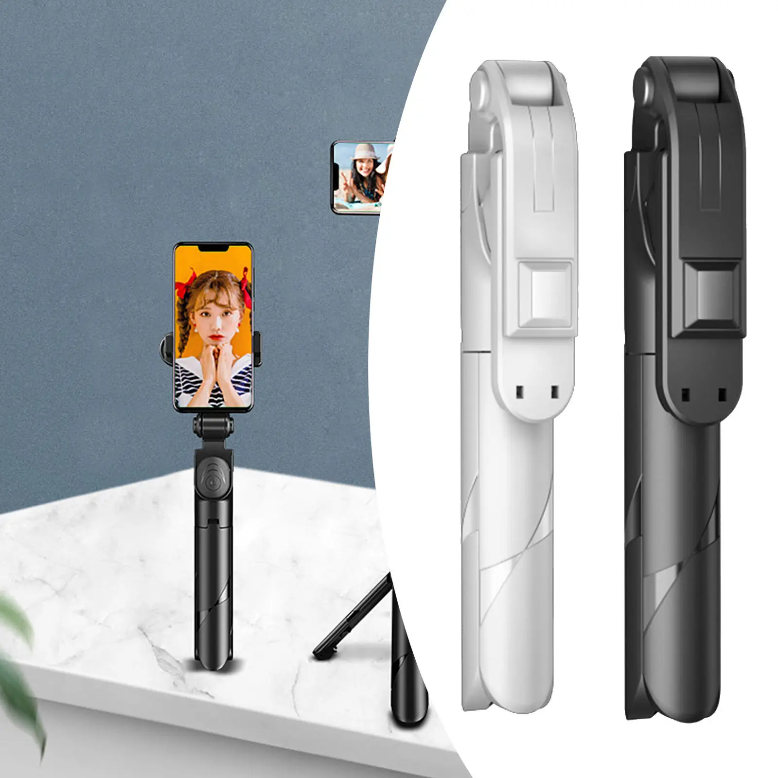 

Telescopic Selfie Stick Bluetooth Tripod Monopod Phone Holder for Samsung