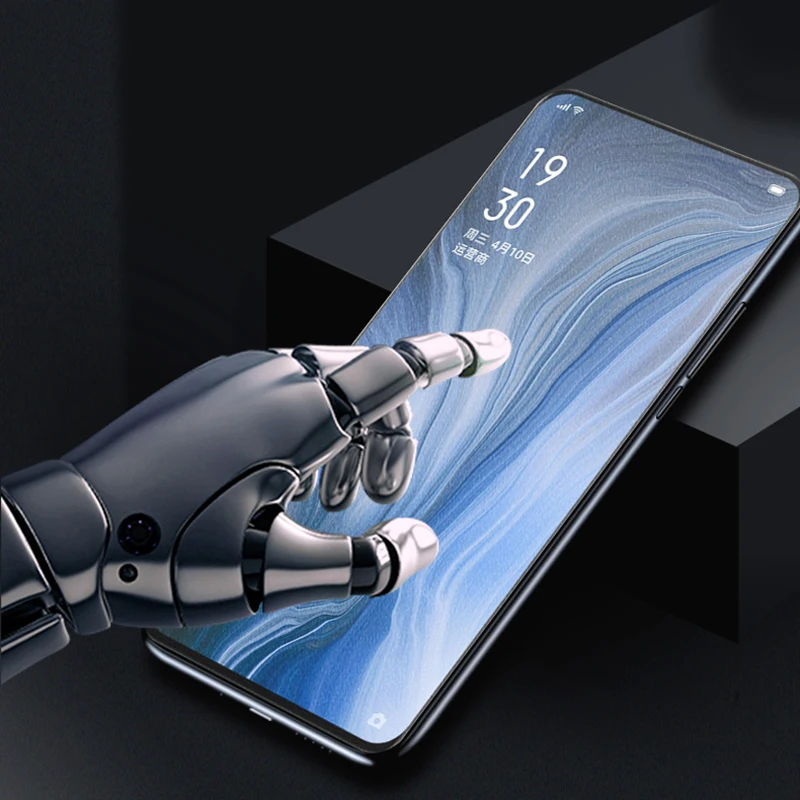 Закаленное стекло с полным покрытием и защитой от синего излучения для OPPO Reno 2 2Z