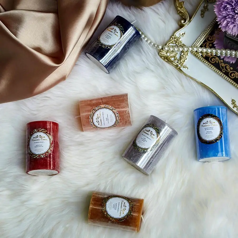 Ароматические свечи колонна восковых ароматизированных свечей церковные