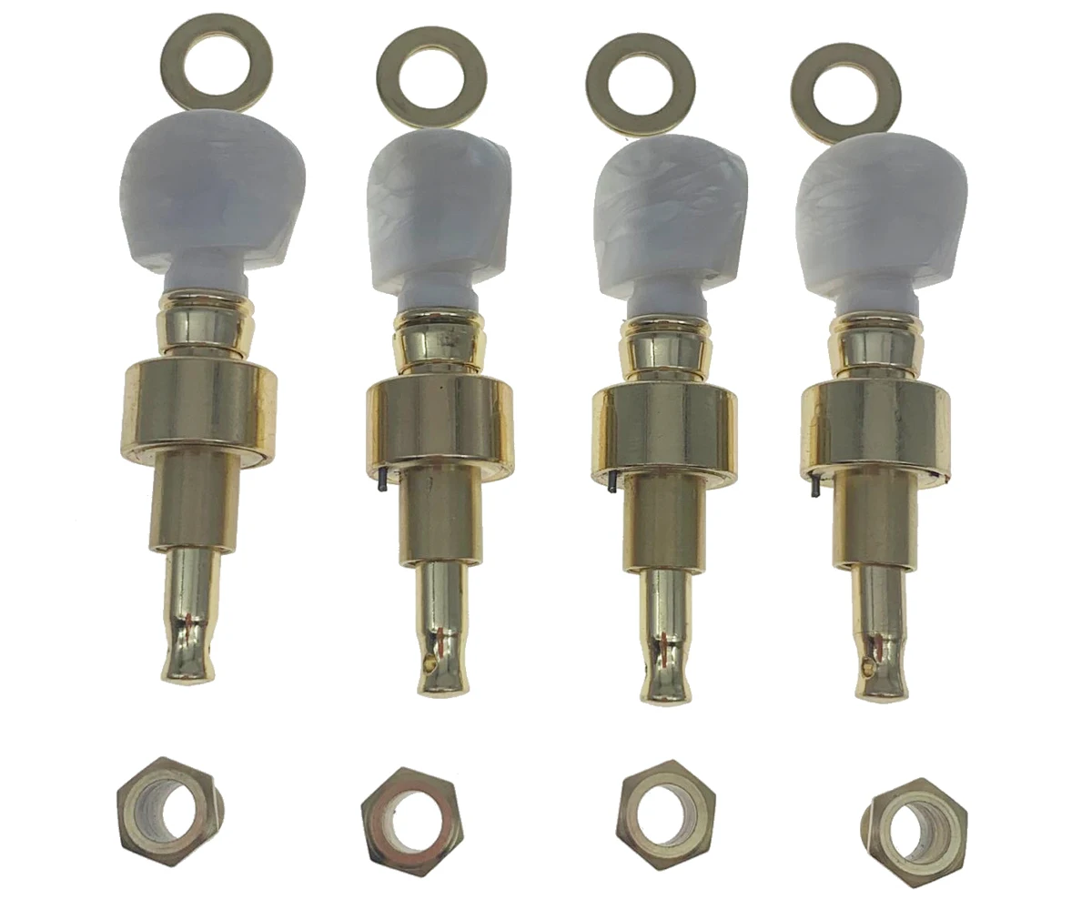 KAISH набор из 4 золотых с жемчужными пуговицами редукторные тюнеры для банджо