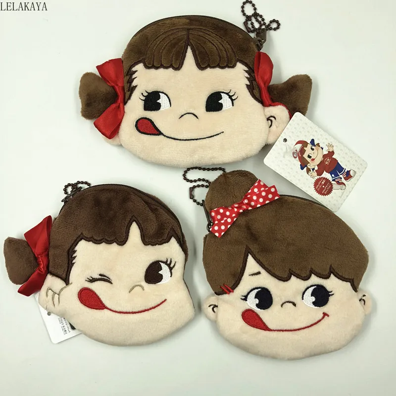 Мини сумка для монет кавайная молочная девушка наушников брелок Подвески