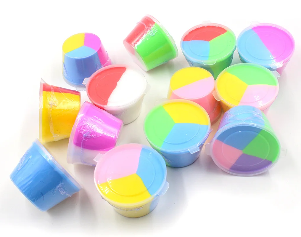 YOOAP 80 мл пушистые поставки слаймов игрушки шпатлевка мягкий глиняный светильник