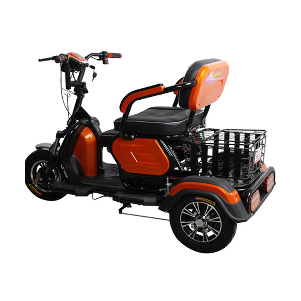 Электрический трехколесный велосипед Taihe для детей и взрослых домашний новый