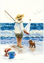 Набор для вышивки крестиком YIXIAO из хлопка с вышивкой LAN tide (для мальчиков) - купить