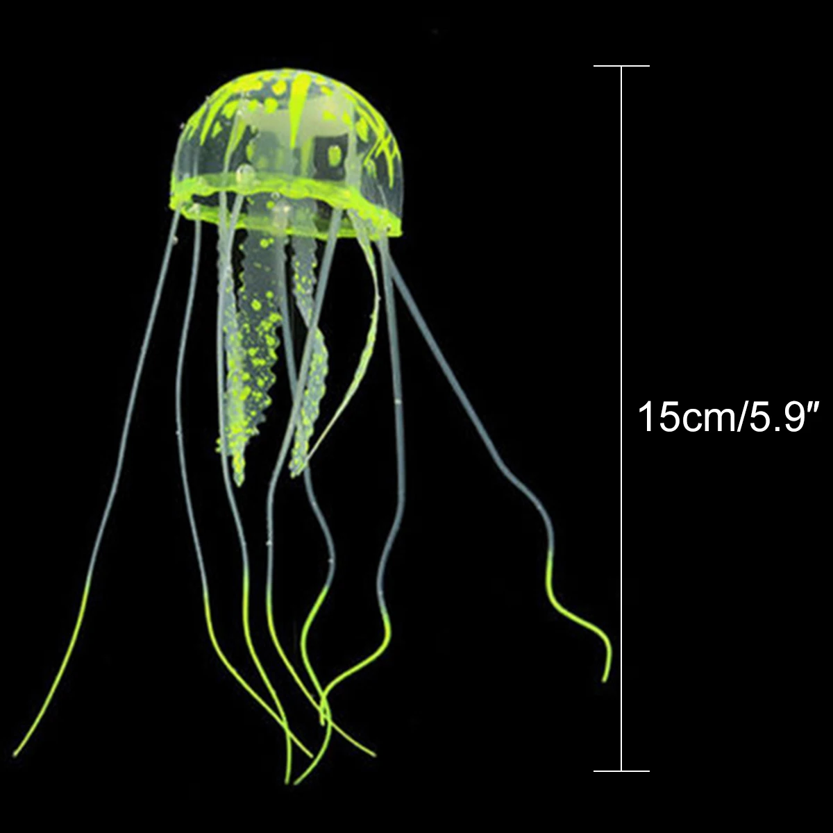 1 чехол из поликарбоната и силикона имитация украшение Медуза светящаяся
