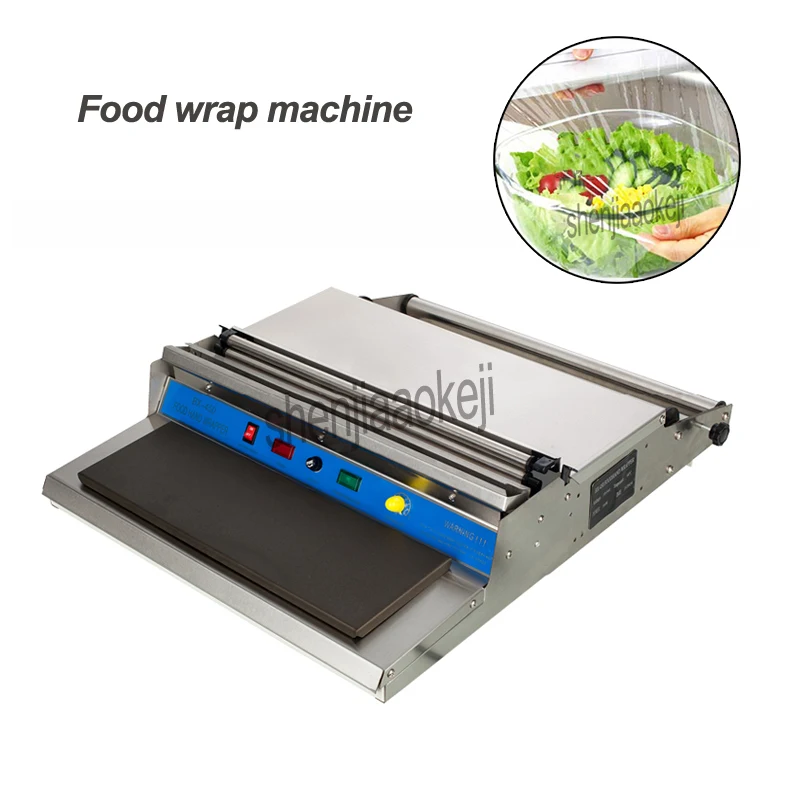 BX-450 Wrap Film Packaging Machine 220V 270W Supermarket Vegetable Fruit Food Wrap Baler Machine Wrap Film Sealing Machine