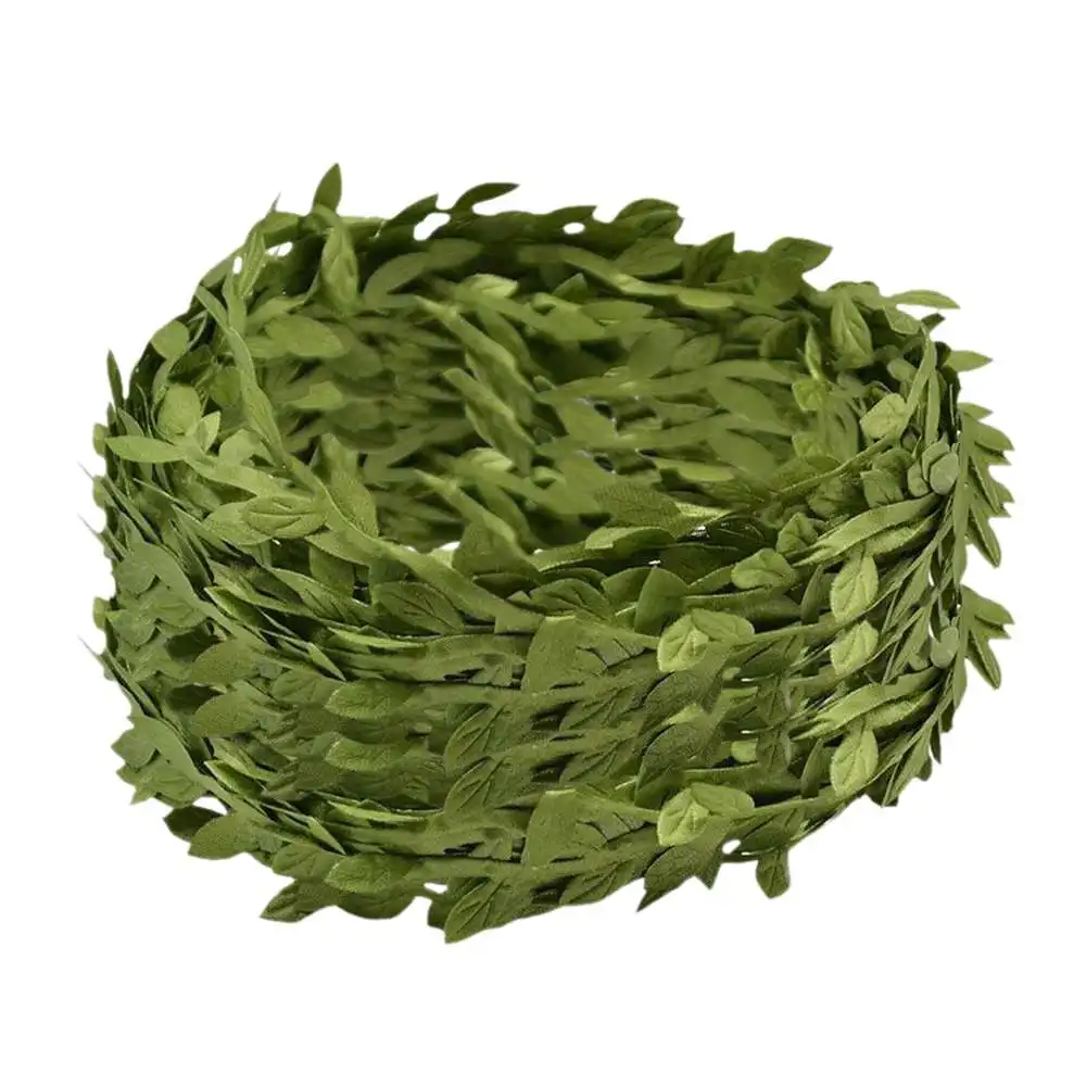 Искусственный плющ гирлянда листва зеленые синие листья искусственные цветы