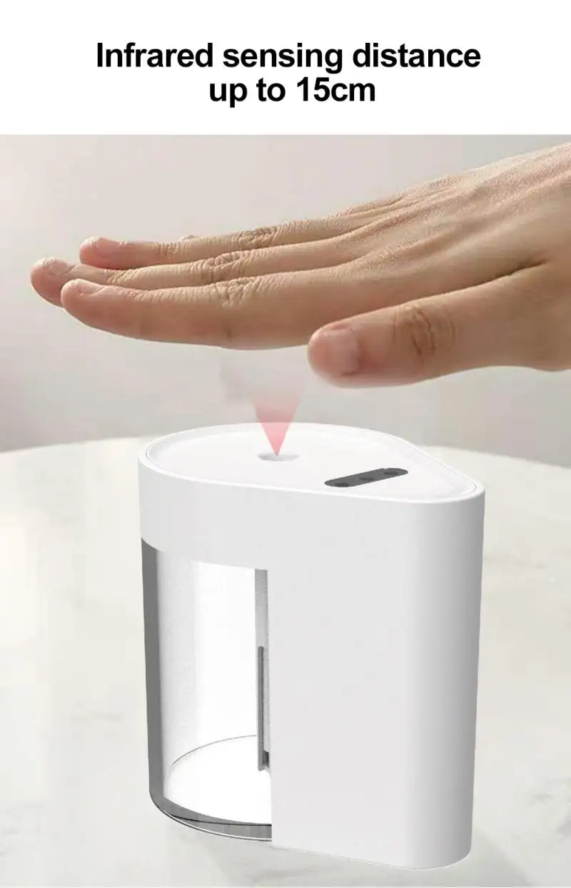 2021 Universal Smart Automatic Induction Sprayer Infrared Intelligent Hand Alcohol Sterilization Spray Soap Dispenser | Электроника