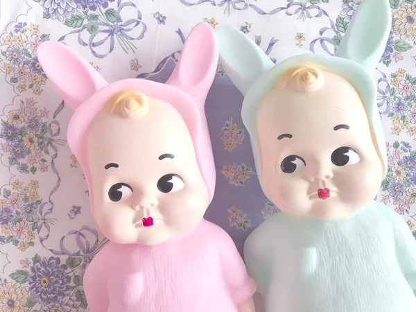 Лидер продаж украшение для детской комнаты винтажный кролик Детская кукла милая