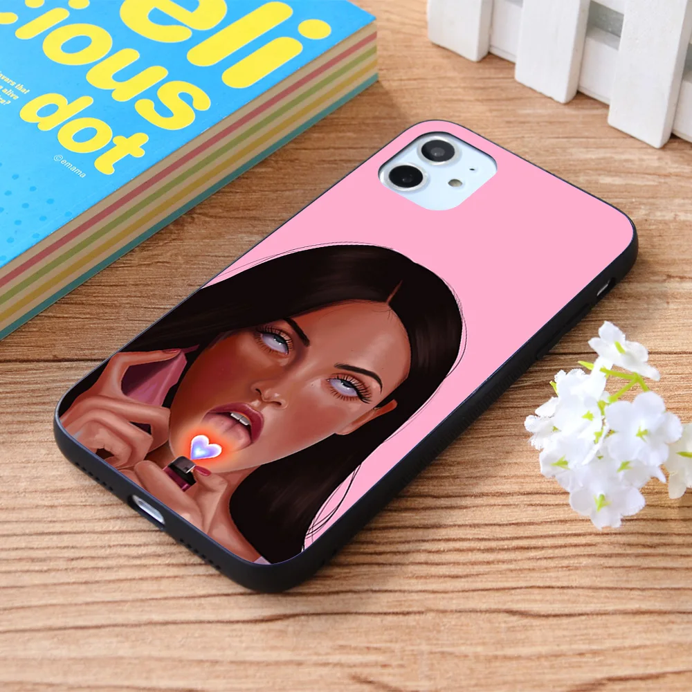 

For iPhone Jennifer’s Body hearts Soft TPU border Apple iPhone Case