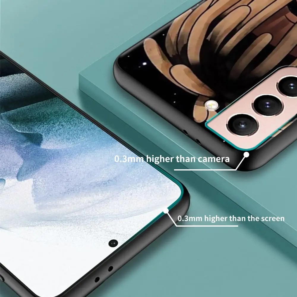 

Cell Phone Case For Samsung S20 FE Galaxy S21 Ultra S10 S9 Plus Lite S10e TPU Cover Black Caso Rap Juice Wrld And Hip Hop Band