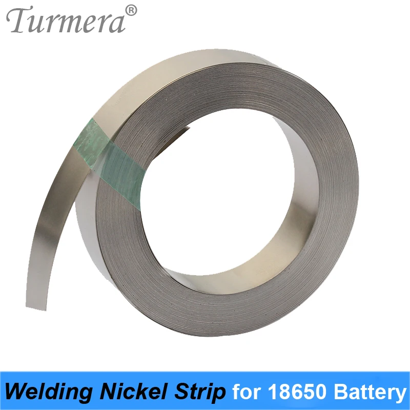 

1 рулон 10 м 18650 литий-ионный аккумулятор никелевая пластина Никелированная Стальная лента соединитель для точечной сварки аккумулятор Turmer