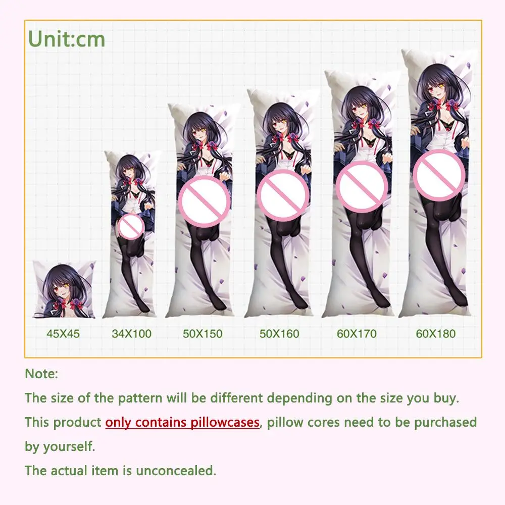 

Anime Blend S Lovely Kaho Hinata Printing Pillowcase Body Dakimakura Hugging Pillow Cover Case Otaku Cushion Cover Soft Case