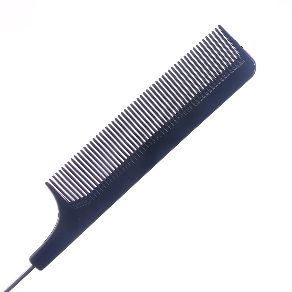 Распродажа 1 шт. чёрная тонкая фотошпилька для укладки волос пластиковая