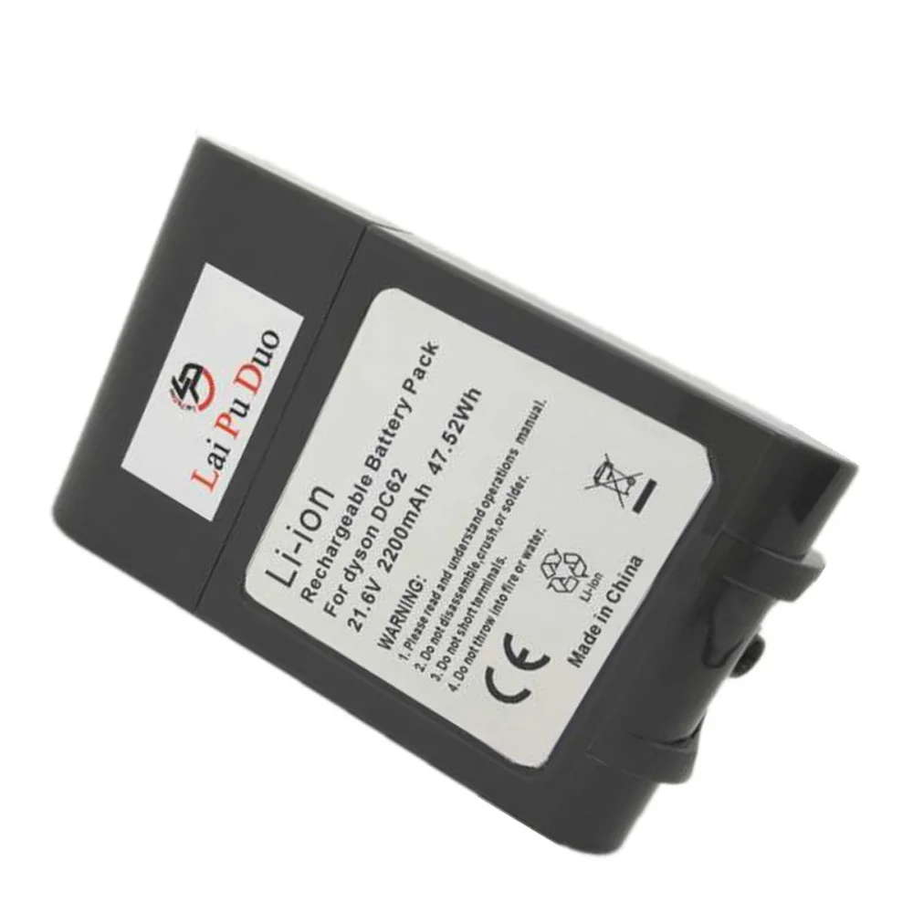 Сменная литий-ионная аккумуляторная батарея для пылесоса Dyson DC58 DC61 DC62 V6 |