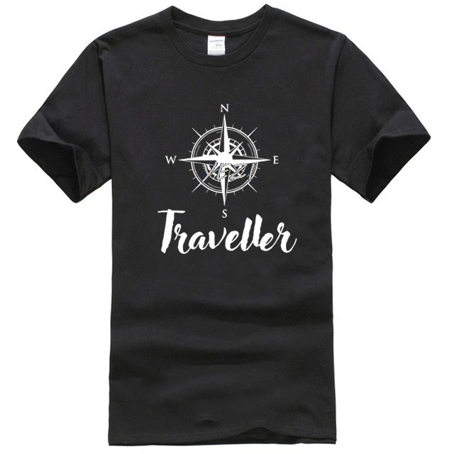 

FERANOID Graphic Printed Tshirts for Mens Traveller Graphic Printed T Shirt for Men,Slogan Tshirts for MenT Shirt for Men Casual