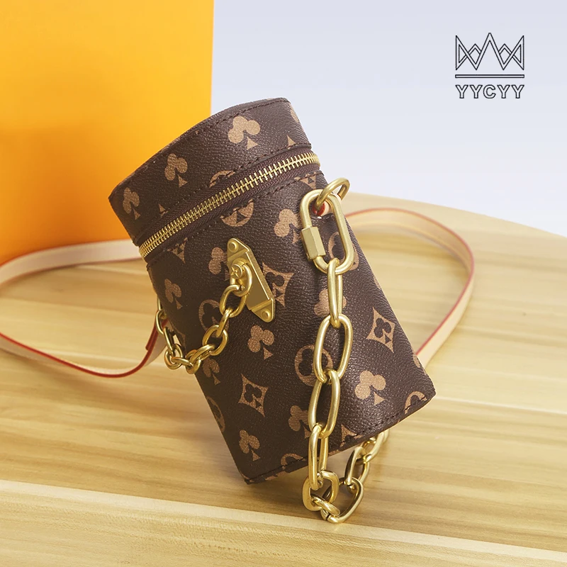 

2021 European and American new bucket bag wild armpit bag messenger bag cute female cosmetic bag bucket bag mobile phone bag