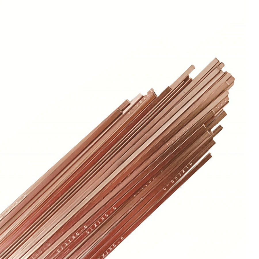 

20PCS 400MM Brass Welding Rod Phosphorus Copper Electrode Welding Wire Soldering Rod No Need Solder Powder Welding Rods