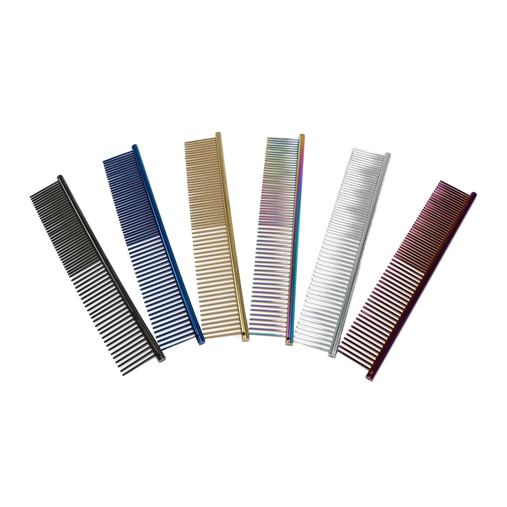 

1 шт., расческа для собак и кошек, из нержавеющей стали 304, для ухода и чистки