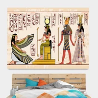 vintage egyptian decorative hanging cloth exotic background cloth ins wall tapestry bedroom living room bedside wall hangings