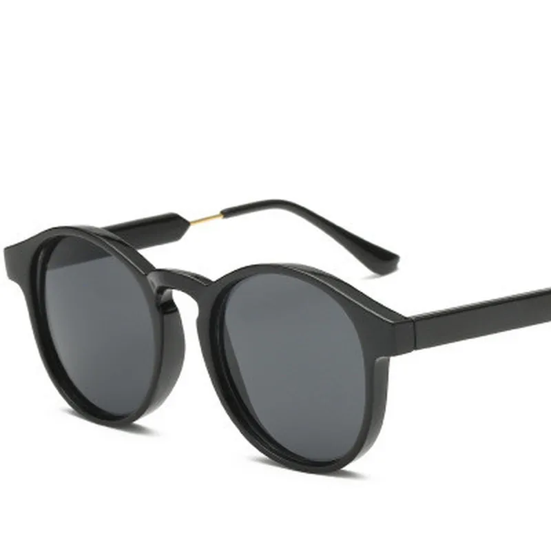 Круглые солнцезащитные очки унисекс женские брендовые дизайнерские трендовые